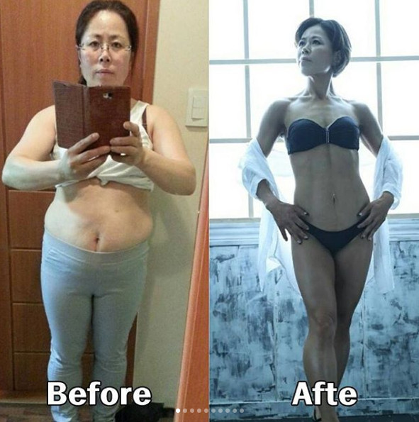 減肥前后對比照片圖女 激起瘦身動(dòng)力