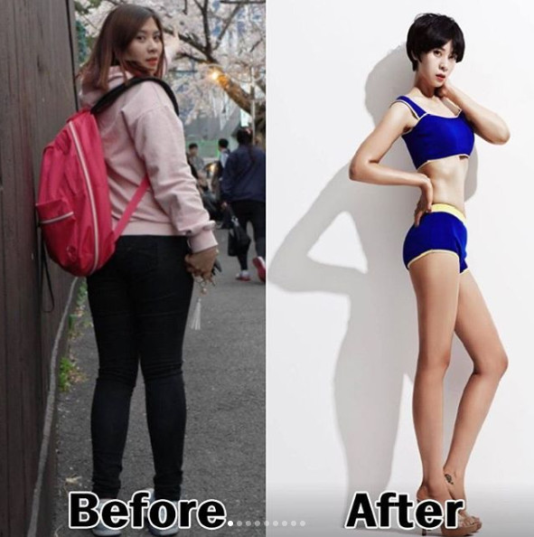 減肥前后對比照片圖女 激起瘦身動(dòng)力