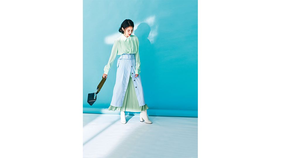 紙袋裙配什么上衣好看 瘦身推薦紙袋裙一周穿搭 紙袋裙配什么上衣好看 瘦身推薦紙袋裙一周穿搭