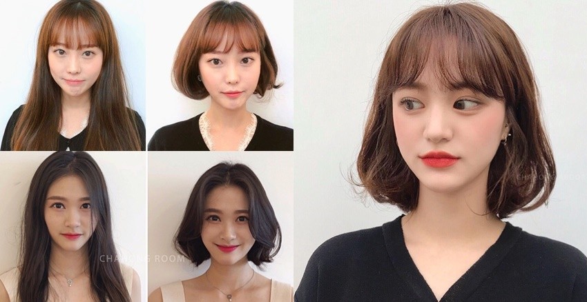 長發(fā)剪短發(fā)對比圖片 剪完短發(fā)心情美美噠 長發(fā)剪短發(fā)對比圖片 剪完短發(fā)心情美美噠