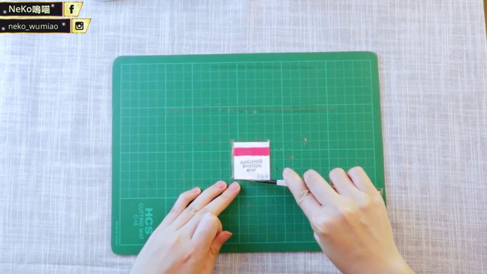 唇膏色卡自制方法步驟圖解 唇膏色卡自制方法步驟圖解