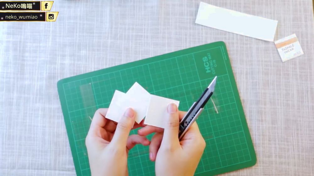 唇膏色卡自制方法步驟圖解 唇膏色卡自制方法步驟圖解