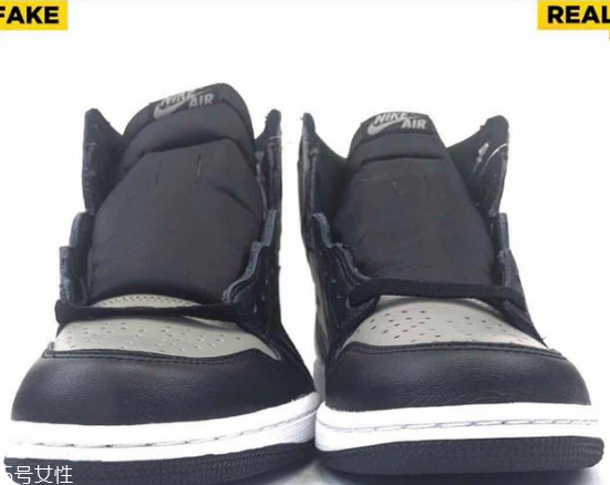 aj 1 shadow真假對比 讓人瘋狂的影子灰配色 aj 1 shadow真假對比 讓人瘋狂的影子灰配色