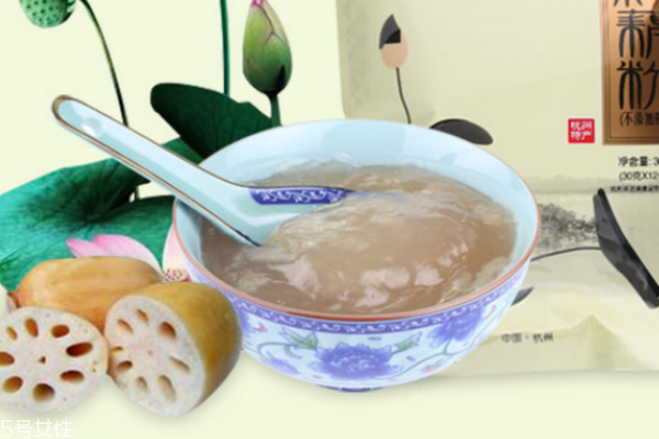 藕粉是什么樣的顏色 微紅色最好 藕粉是什么樣的顏色 微紅色最好