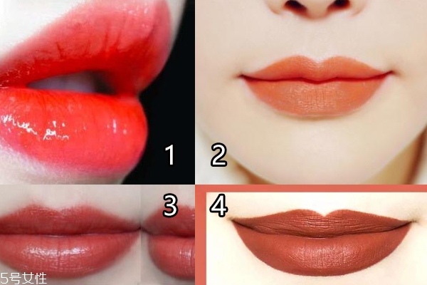 橘色口紅有哪些顏色 4種橘色配什么衣服好看 橘色口紅有哪些顏色 4種橘色配什么衣服好看