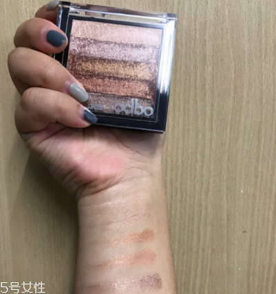 泰國odbo眼影好用嗎 odbo眼影試色 泰國odbo眼影好用嗎 odbo眼影試色
