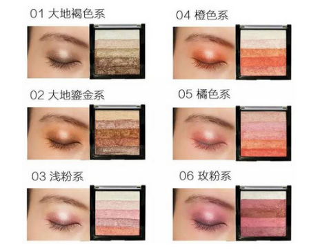 odbo眼影畫法 odbo眼影使用教程 odbo眼影畫法 odbo眼影使用教程