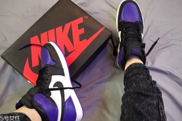 aj1黑紫腳趾多少錢 潮人必備款 aj1黑紫腳趾多少錢 潮人必備款