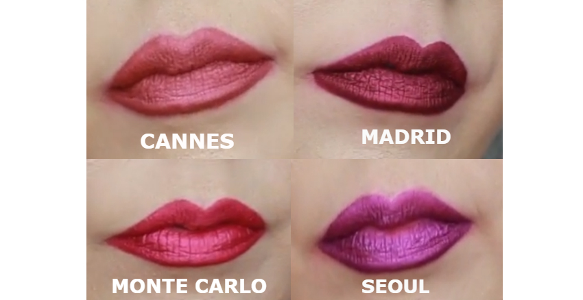 nyx唇釉哪款好 試妝效果對比 nyx唇釉哪款好 試妝效果對比