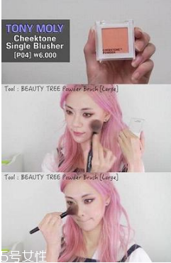 南瓜色妝容怎么畫 南瓜色妝容圖片教程 南瓜色妝容怎么畫 南瓜色妝容圖片教程