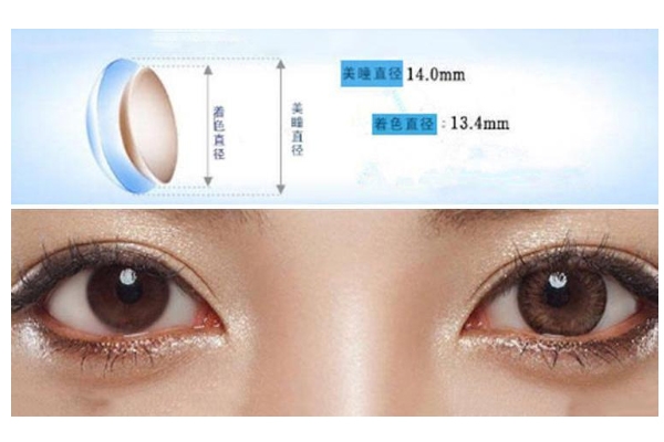 中國人美瞳直徑多少合適 國人請選14mm左右 中國人美瞳直徑多少合適 國人請選14mm左右