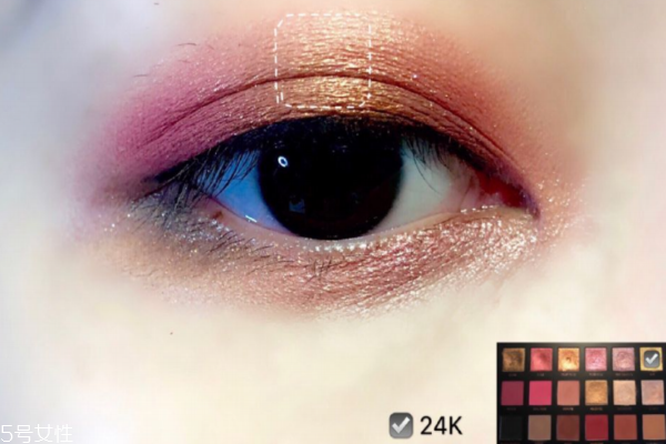 hudabeauty第3代玫瑰眼影盤畫法 好駕馭的玫瑰系眼妝 hudabeauty第3代玫瑰眼影盤畫法 好駕馭的玫瑰系眼妝