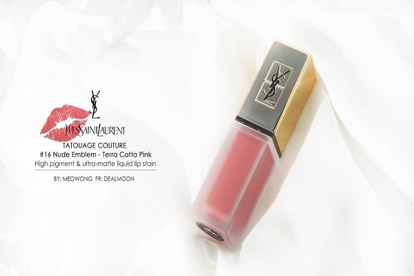 YSL啞光唇釉16 干枯玫瑰色 YSL啞光唇釉16 干枯玫瑰色