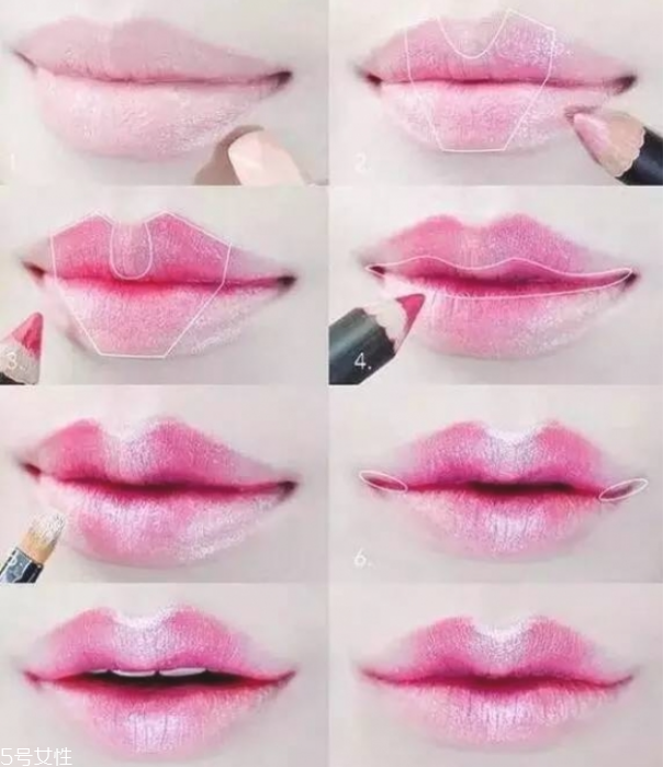 口紅的畫(huà)法步驟 簡(jiǎn)單易上手的畫(huà)唇大法 口紅的畫(huà)法步驟 簡(jiǎn)單易上手的畫(huà)唇大法
