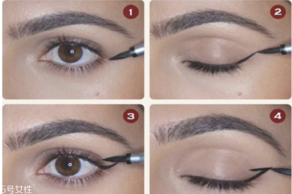 如何畫雙眼皮上揚眼線 教你眼線如何畫出大眼睛 如何畫雙眼皮上揚眼線 教你眼線如何畫出大眼睛