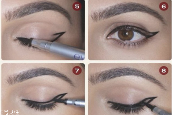 如何畫雙眼皮上揚眼線 教你眼線如何畫出大眼睛 如何畫雙眼皮上揚眼線 教你眼線如何畫出大眼睛