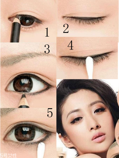 如何畫雙眼皮上揚眼線 教你眼線如何畫出大眼睛 如何畫雙眼皮上揚眼線 教你眼線如何畫出大眼睛