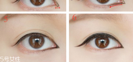 日常眼線怎么畫(huà) 眼頭眼線的畫(huà)法步驟圖