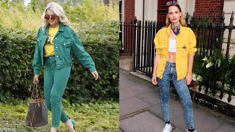 彩色牛仔外套怎么搭配 7種搭配擺脫沉悶乏味 彩色牛仔外套怎么搭配 7種搭配擺脫沉悶乏味