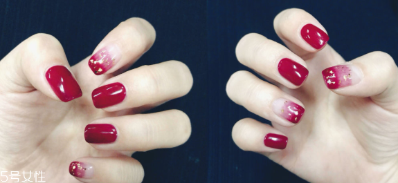 秋季車厘子紅美甲款式 讓指尖溫柔似水 秋季車厘子紅美甲款式 讓指尖溫柔似水