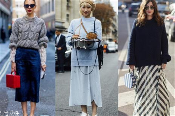 過膝裙子怎么搭配 秋季浪漫風(fēng)情 過膝裙子怎么搭配 秋季浪漫風(fēng)情