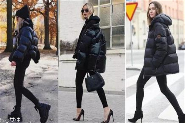 冬天羽絨服搭配圖片 三種方案任你選 冬天羽絨服搭配圖片 三種方案任你選