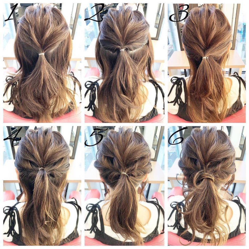 簡易馬尾發(fā)型扎法 9個氣質(zhì)馬尾發(fā)型步驟圖解