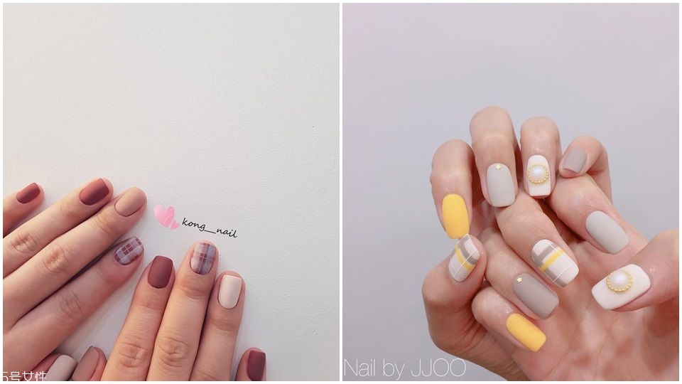 格紋光療美甲圖片 讓指尖的氣質(zhì)發(fā)光發(fā)熱 格紋光療美甲圖片 讓指尖的氣質(zhì)發(fā)光發(fā)熱