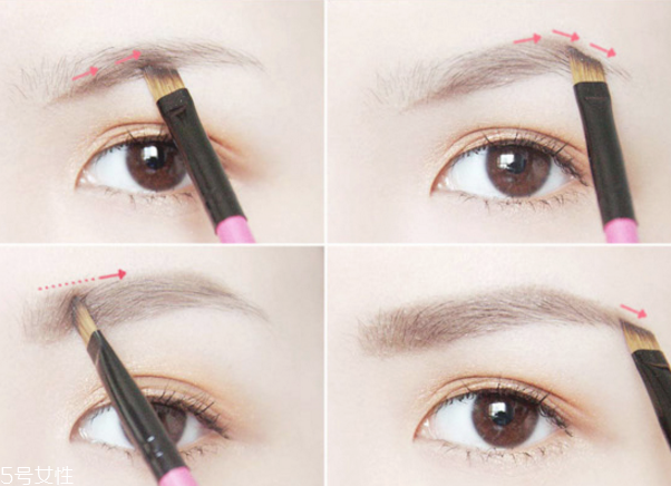 如何畫好眉毛 自然系眉毛畫法 如何畫好眉毛 自然系眉毛畫法