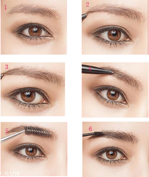 如何畫好眉毛 自然系眉毛畫法 如何畫好眉毛 自然系眉毛畫法