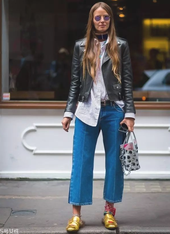 女生皮衣搭配什么褲子 皮衣搭配圖片女 女生皮衣搭配什么褲子 皮衣搭配圖片女