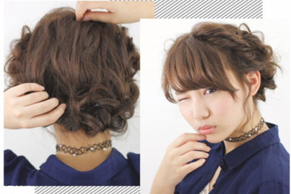 如何自己做簡單盤發(fā) 自己盤頭發(fā)簡單好看的步驟 如何自己做簡單盤發(fā) 自己盤頭發(fā)簡單好看的步驟