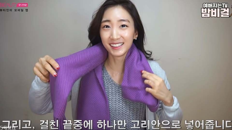 圍巾怎么打好看 韓式流行圍巾打法圖解 圍巾怎么打好看 韓式流行圍巾打法圖解