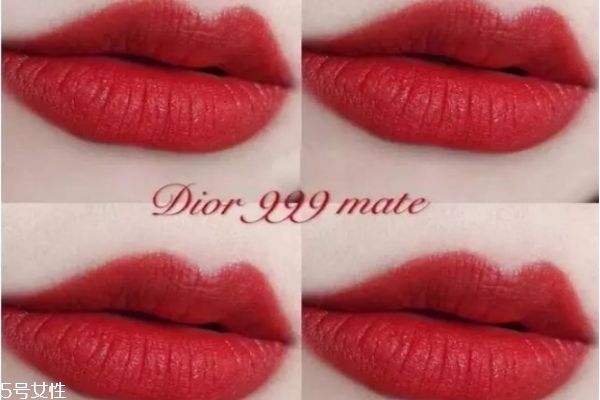 迪奧999四款對比試色 迪奧999適合季節(jié) 迪奧999四款對比試色 迪奧999適合季節(jié)