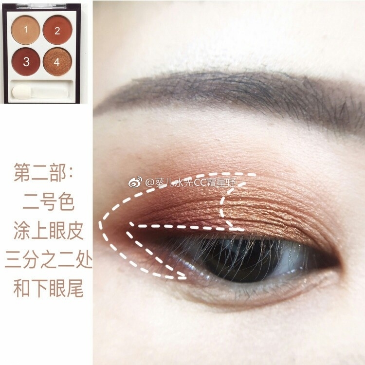 橘朵四色眼影好用嗎 橘朵四色眼影畫(huà)法