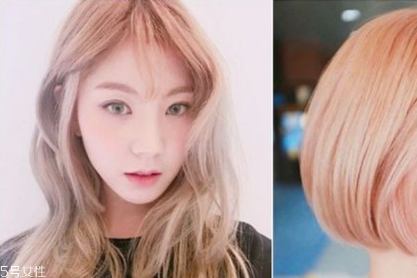 玫瑰金是什么顏色頭發(fā) 玫瑰金顏色頭發(fā)圖片