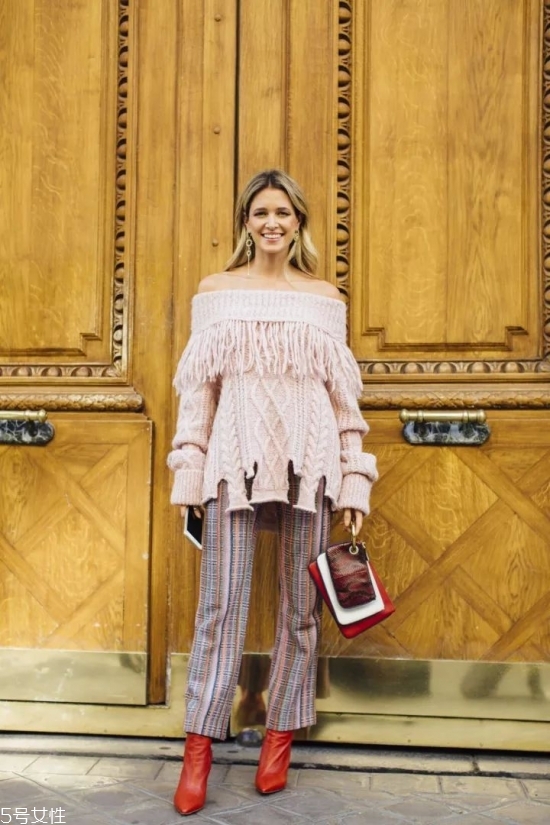 毛衣和闊腿褲怎么搭配 毛衣與闊腿褲搭配圖片