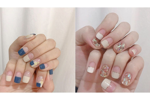 留白指甲圖片 最省錢的留白美甲 留白指甲圖片 最省錢的留白美甲