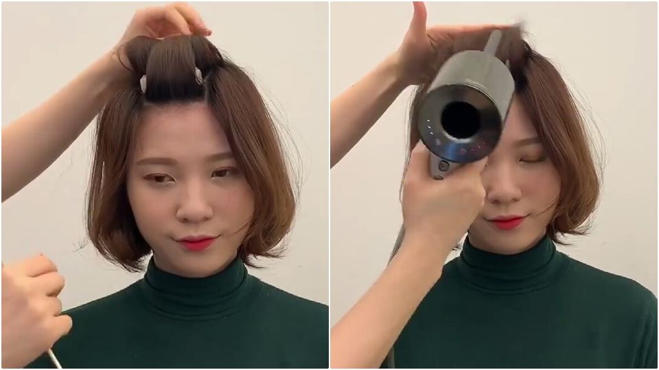 頭頂怎么吹蓬松圖解 30秒讓扁頭掰掰 頭頂怎么吹蓬松圖解 30秒讓扁頭掰掰