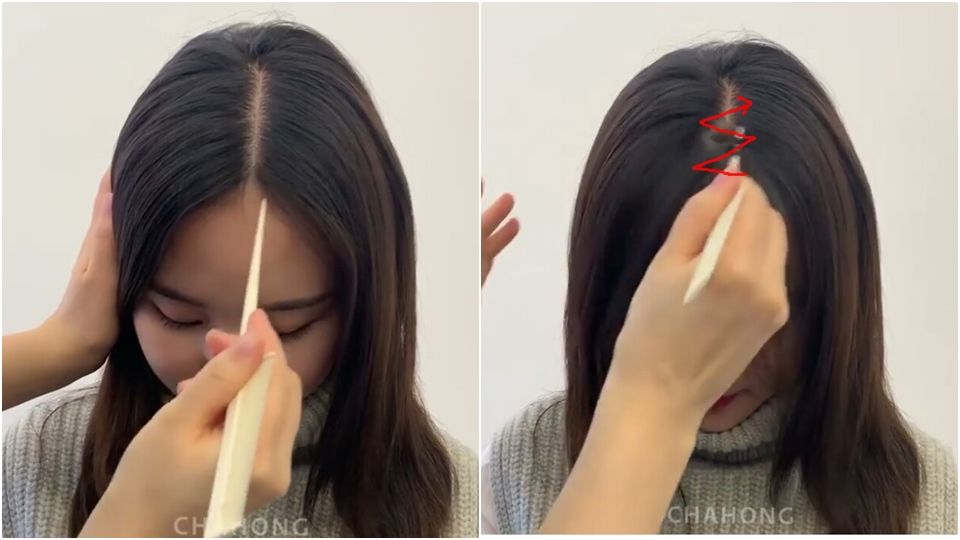 頭頂怎么吹蓬松圖解 30秒讓扁頭掰掰 頭頂怎么吹蓬松圖解 30秒讓扁頭掰掰