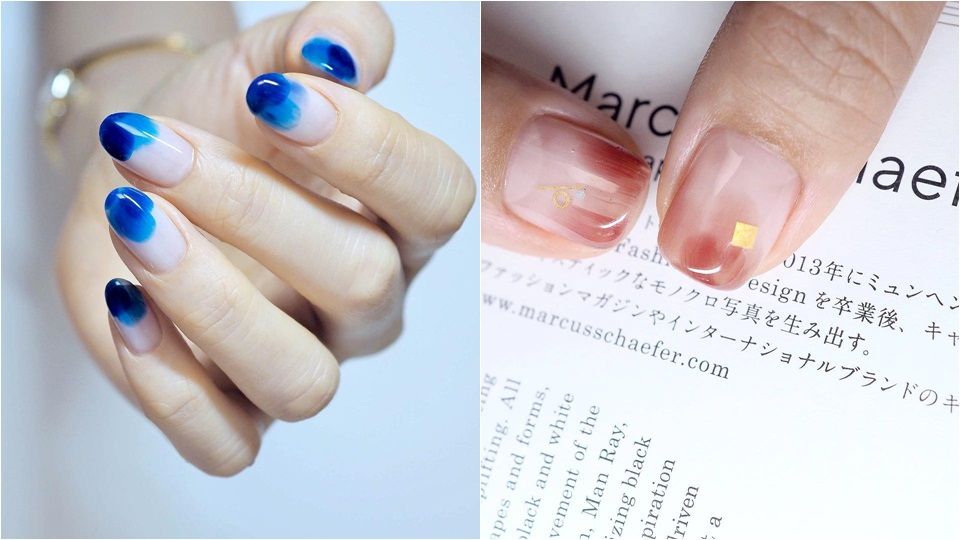 留白指甲圖片 最省錢的留白美甲 留白指甲圖片 最省錢的留白美甲