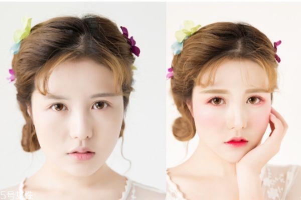 韓式咬唇妝的畫(huà)法 韓國(guó)少女妝容