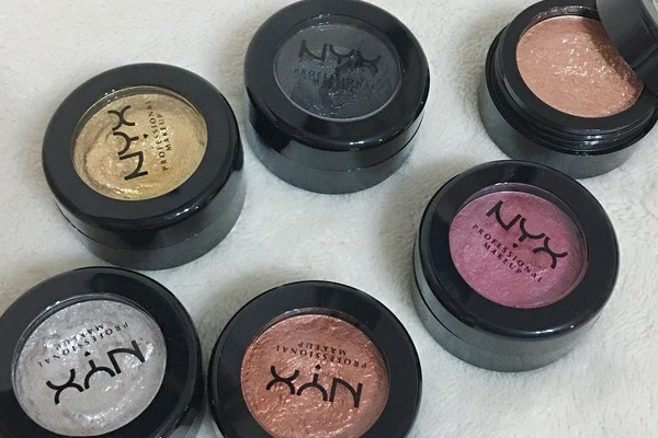 nyx箔金眼影怎么樣 nyx箔金眼影試色