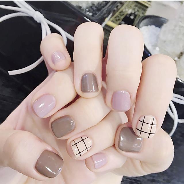 2019簡單短甲美甲圖片 最新百搭短甲美甲 2019簡單短甲美甲圖片 最新百搭短甲美甲