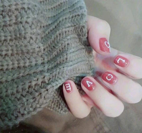 2019豆沙色美甲圖片 溫柔甜美的豆沙色美甲 2019豆沙色美甲圖片 溫柔甜美的豆沙色美甲