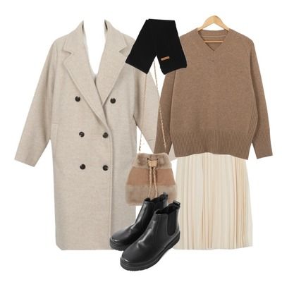 韓國女生冬季穿搭圖片 20套韓國女生溫柔穿搭 韓國女生冬季穿搭圖片 20套韓國女生溫柔穿搭