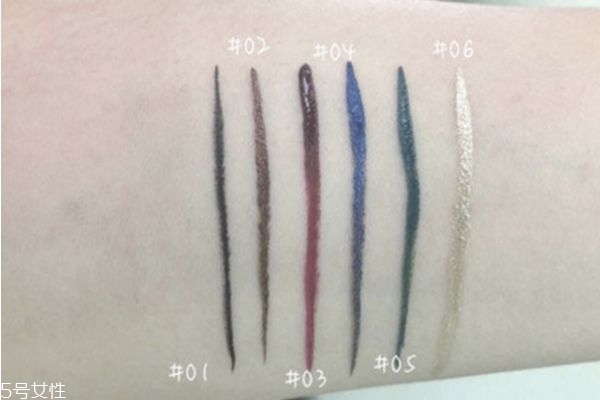 suqqu眼線液筆試色 suqqu2019春季新品彩妝眼線液筆 suqqu眼線液筆試色 suqqu2019春季新品彩妝眼線液筆