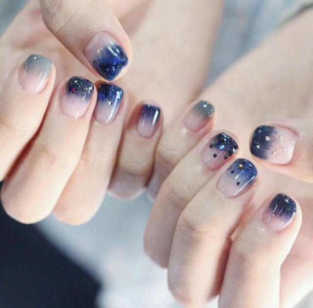 藍(lán)色系美甲圖片2019 仙氣滿滿藍(lán)色系美甲 藍(lán)色系美甲圖片2019 仙氣滿滿藍(lán)色系美甲