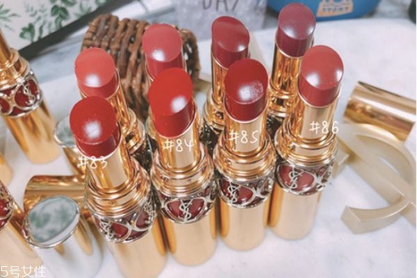 ysl圓管口紅2019春季新色 ysl春季圓管新色試色 ysl圓管口紅2019春季新色 ysl春季圓管新色試色