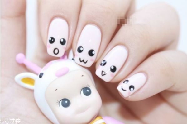 卡通手繪美甲怎么做 動(dòng)物圖案卡通美甲怎么做 卡通手繪美甲怎么做 動(dòng)物圖案卡通美甲怎么做